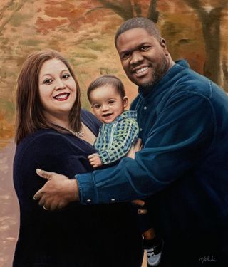 family portrait from Paint Your Life