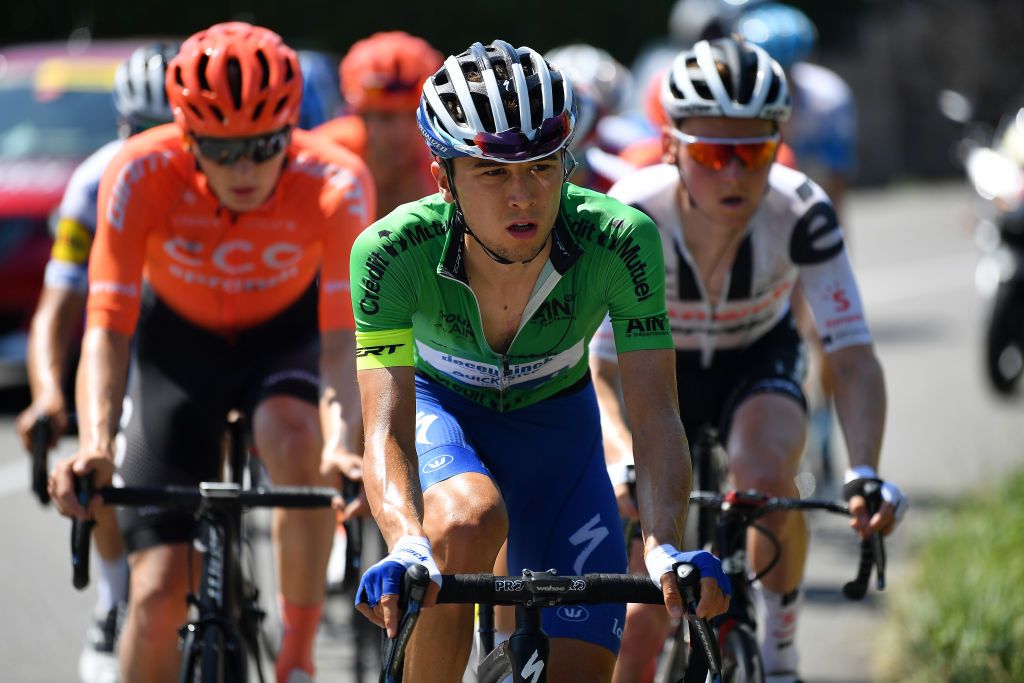 Andrea Bagioli in the break