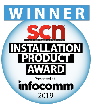SCN InfoComm 2019 Installation Product Award Winner