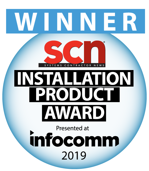 SCN InfoComm 2019 Installation Product Award Winner