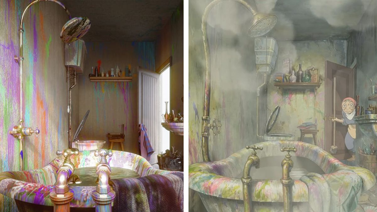 Authentic-existence Studio Ghibli rooms are really serious inside design plans