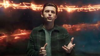 Tom Holland in Spider-Man: No Way Home with Doctor Strange