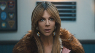 Morgan surprised while standing in front of an open elevator in High Potential Season 2