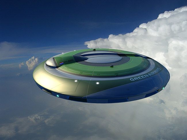 ufo-like aircraft