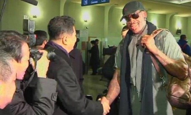 Dennis Rodman in North Korea