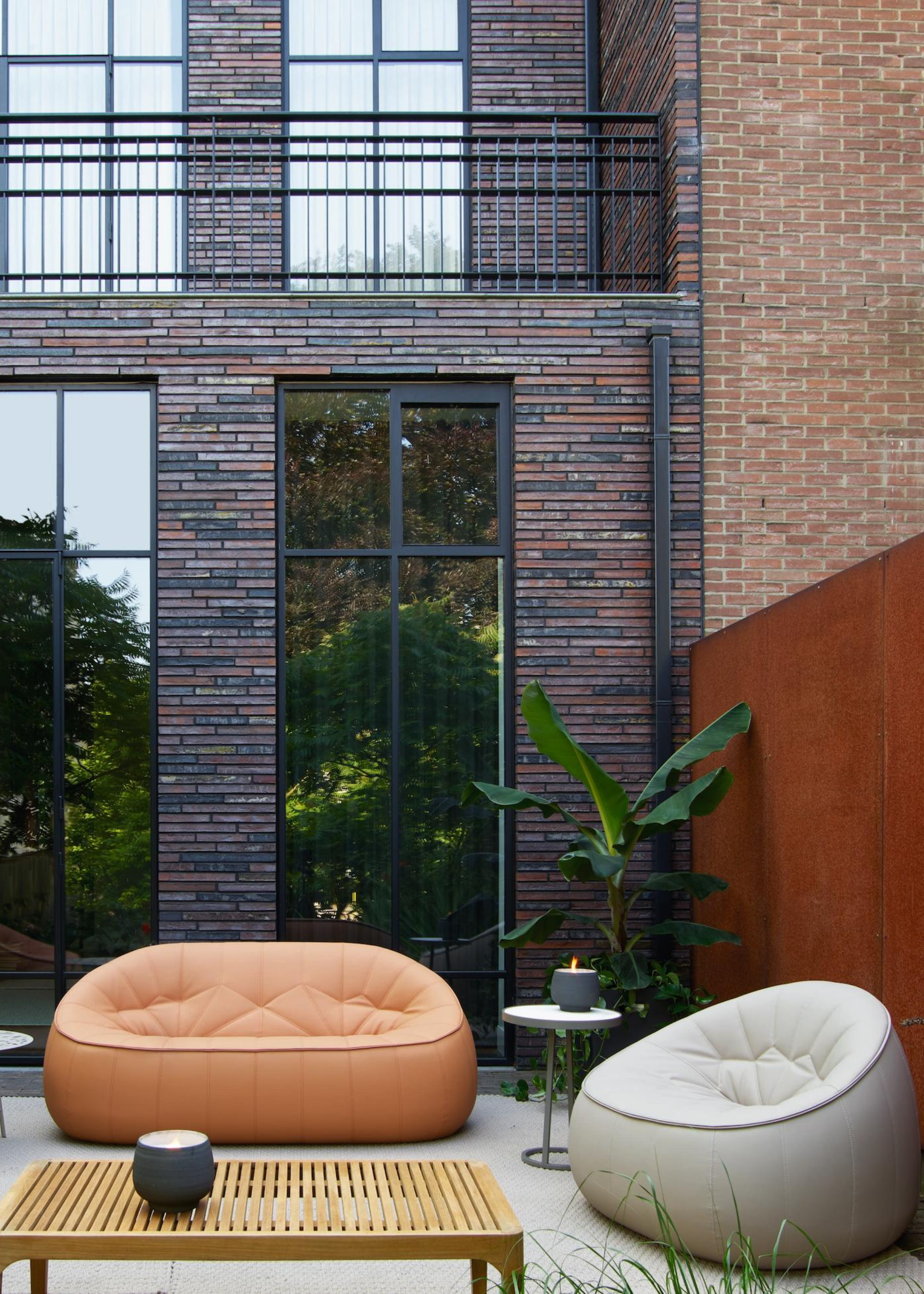 modern outdoor furniture ideas with outdoor sofas