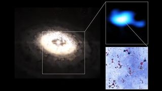 Molecules are shown in the disc of Oph-IRS 48, a young star, in observations from the Atacama Large Millimeter/submillimeter Array (ALMA).