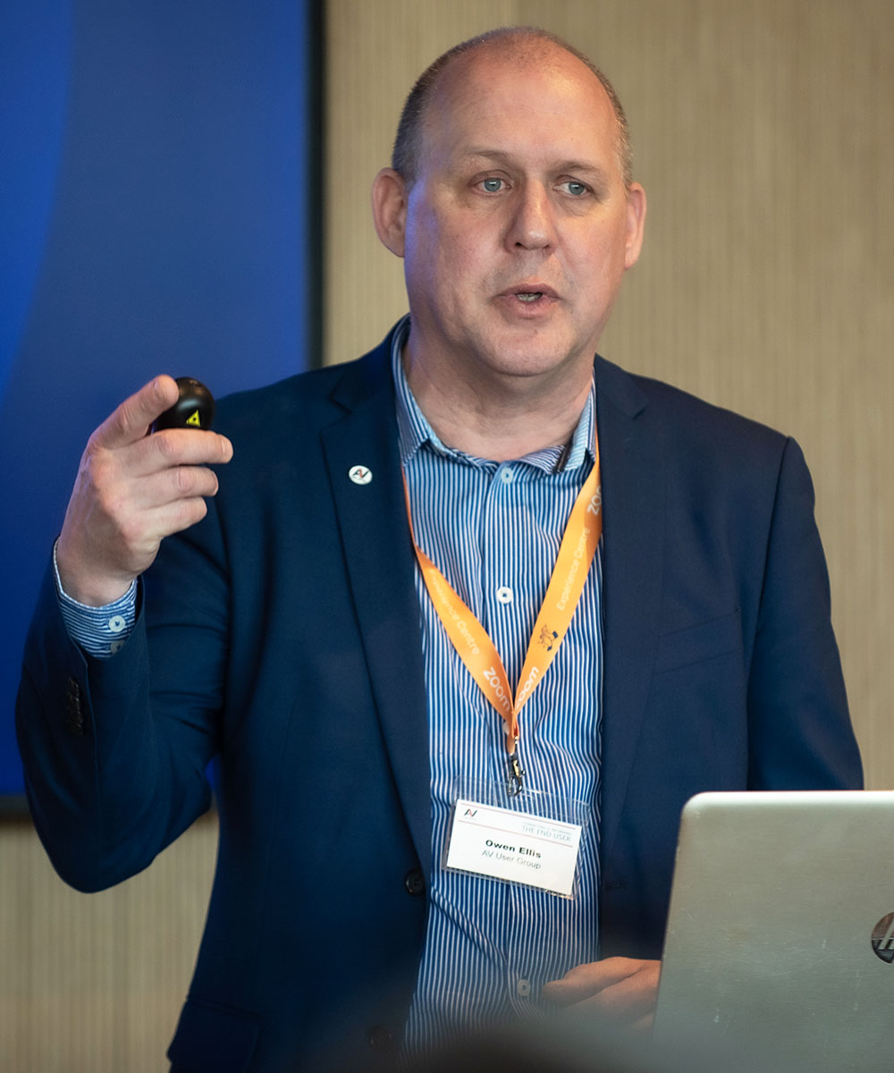 Owen Ellis, AV User Group