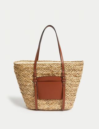 Straw Tote Bag