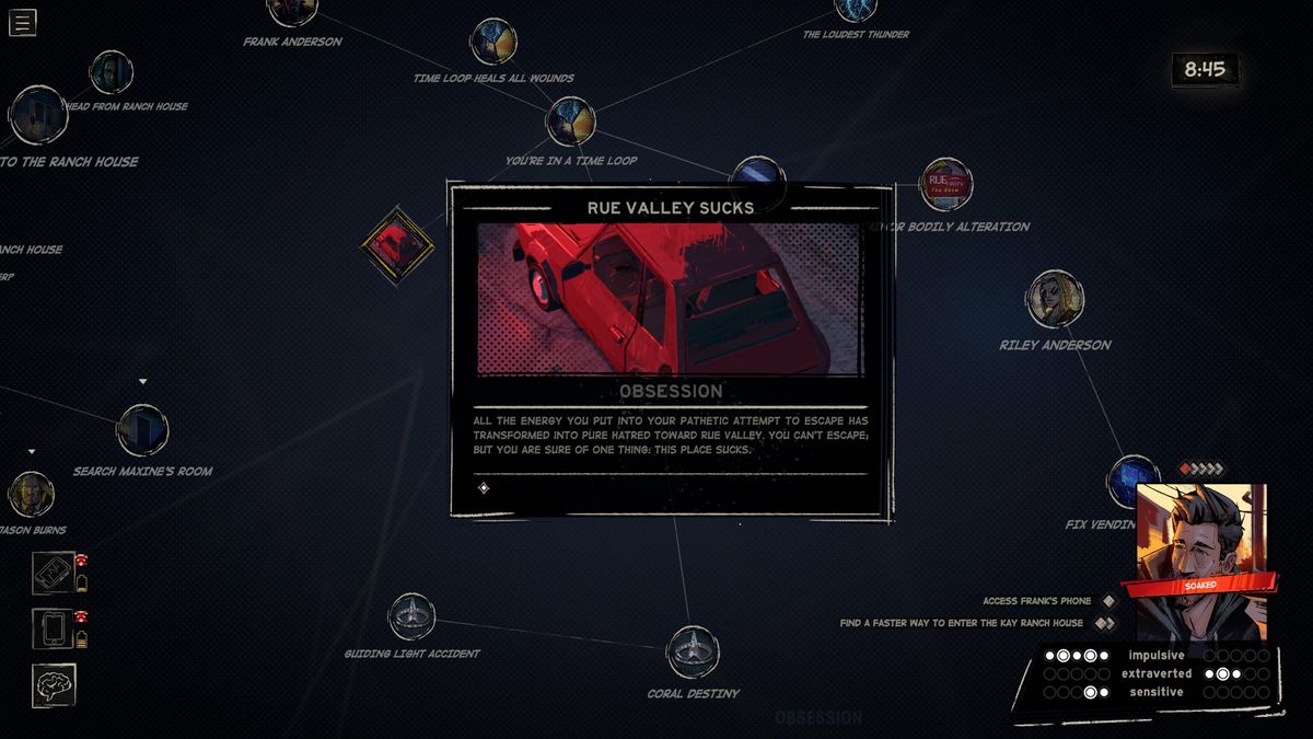 Rue Valley, a timeloop adventure