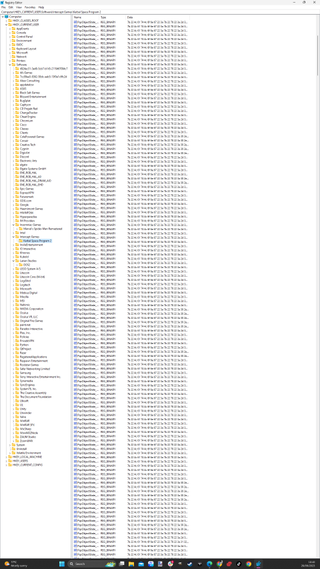 Windows Registry with KSP2 entries