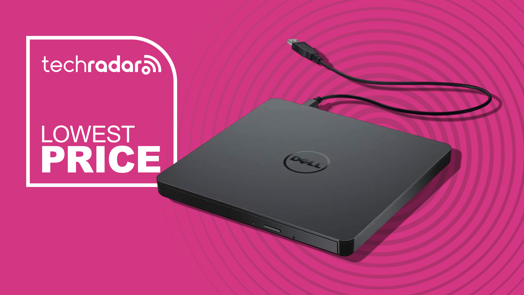 Dell External USB Slim DVD-RW Drive