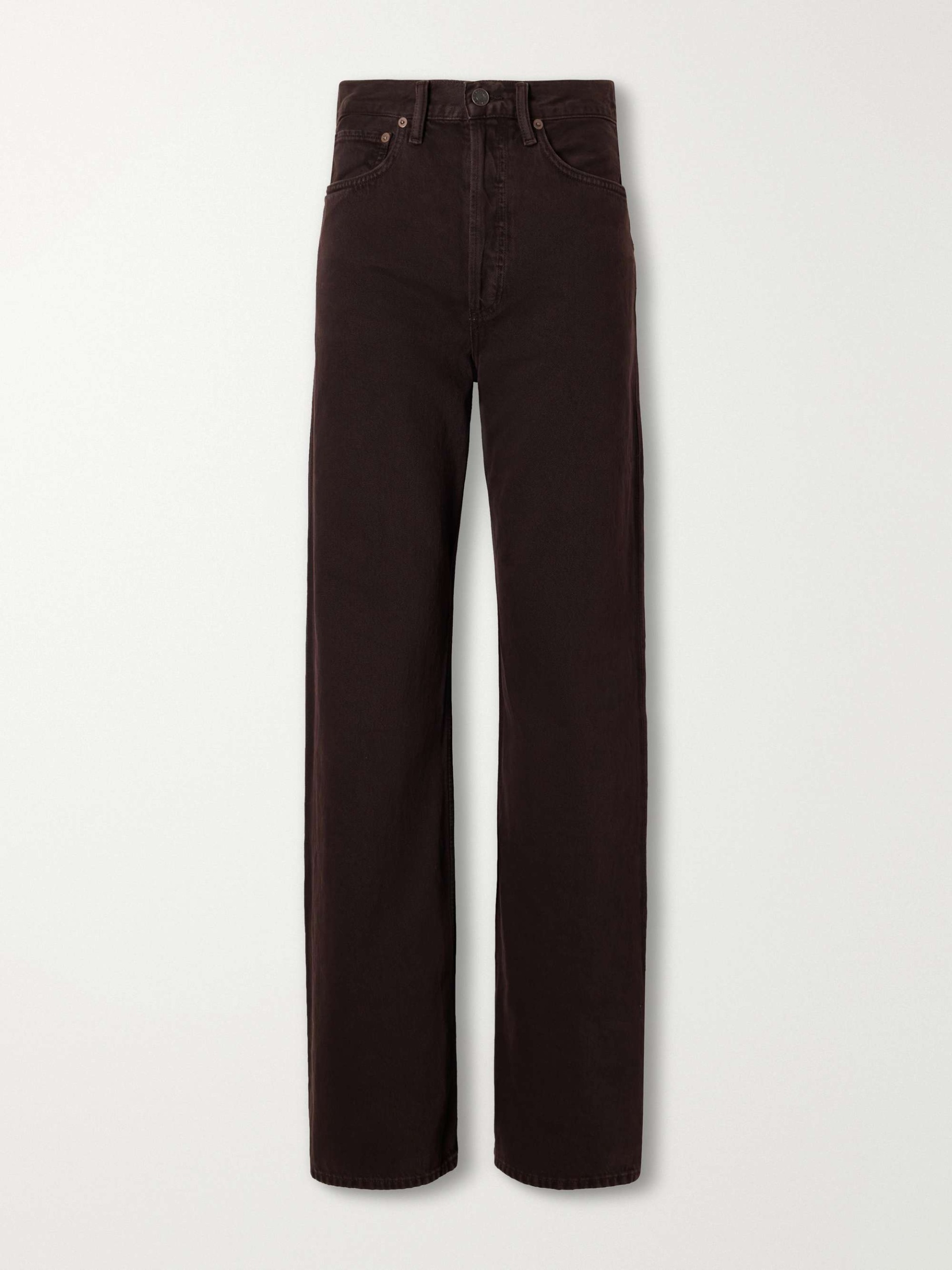 Vintage Loose High-Rise Straight-Leg Jeans