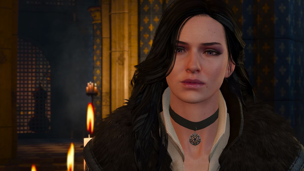 Yennefer with the Better Hair mod