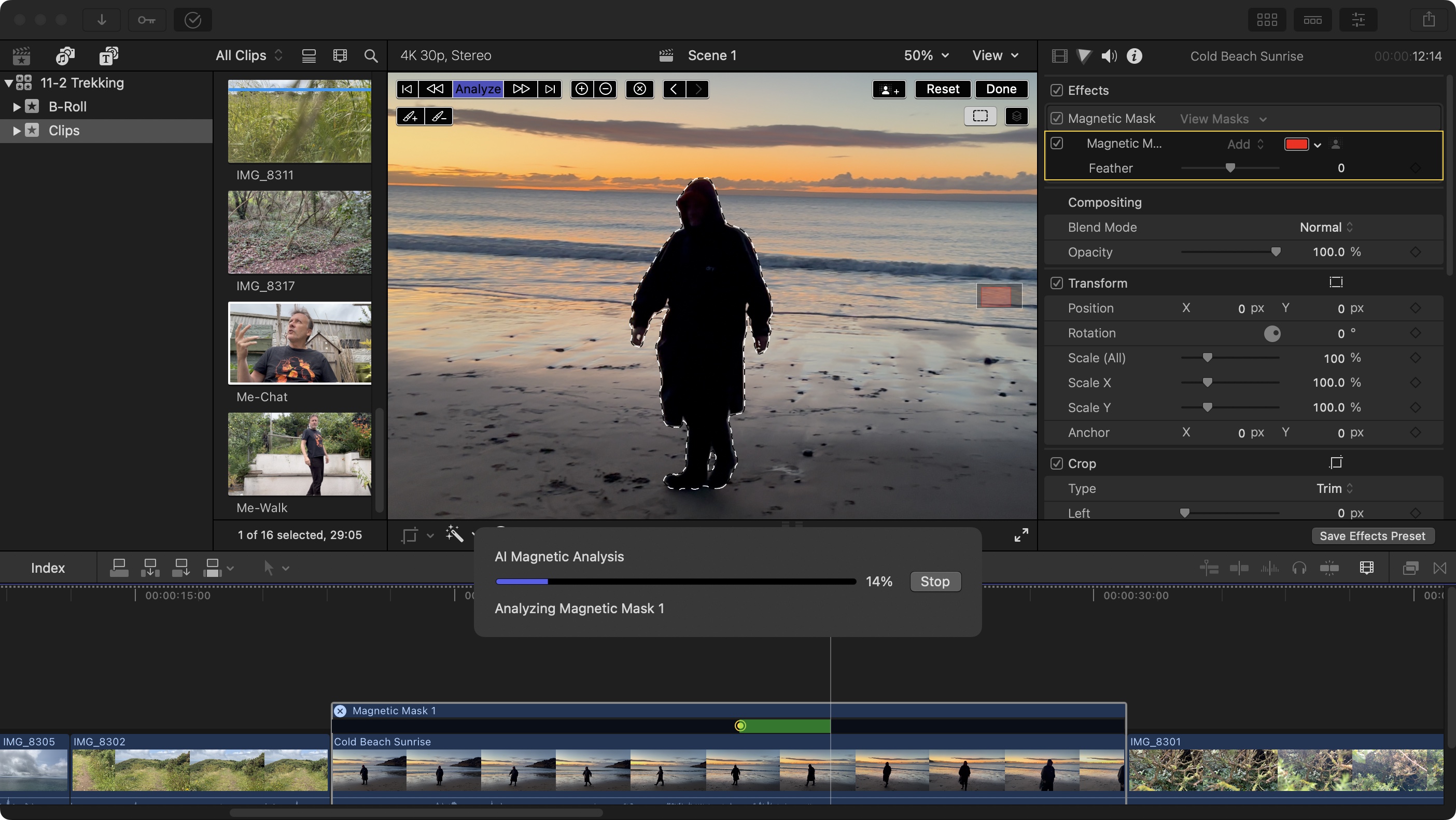 Apple Final Cut Pro 11.2 during our tests
