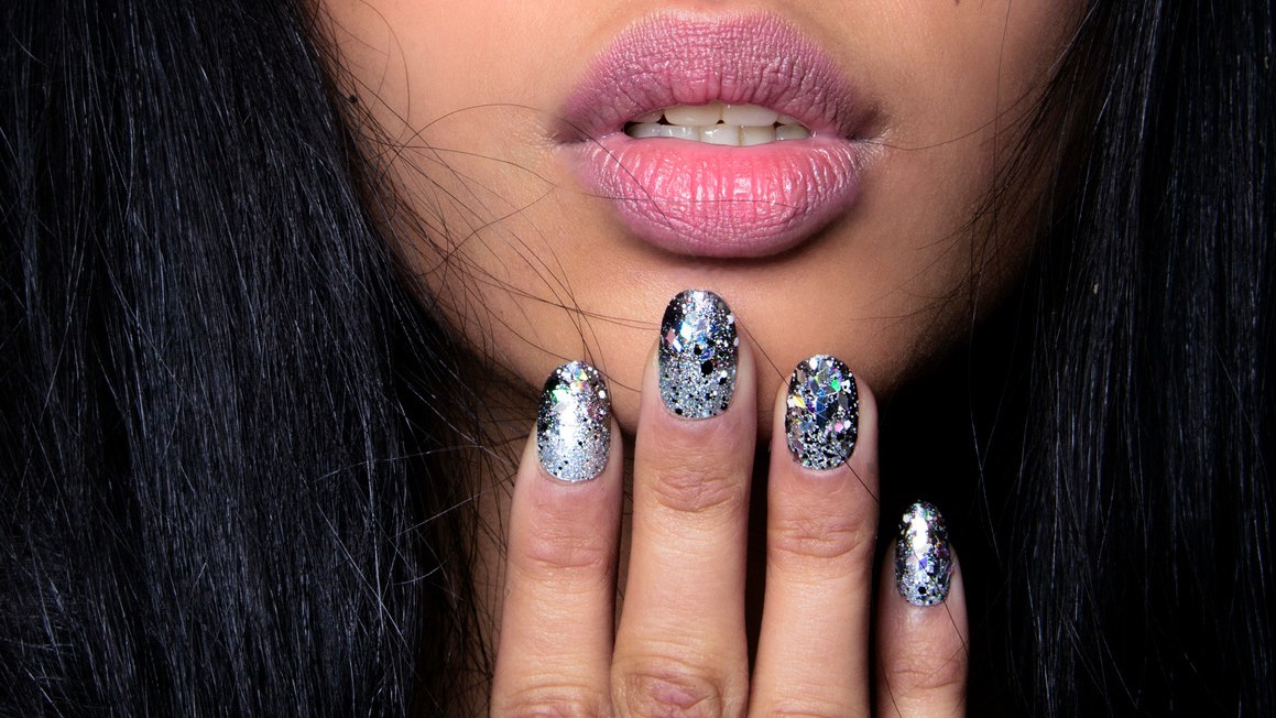 glitter nail polish