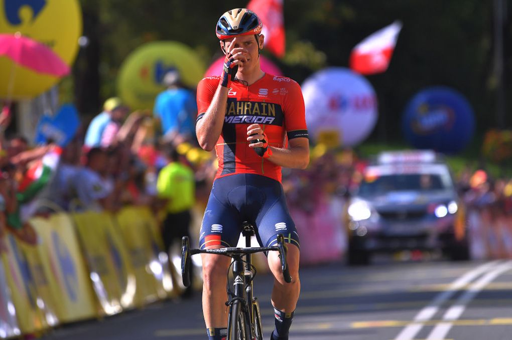 Matej Mohoric wins stage 7 at the 2019 Tour de Pologne