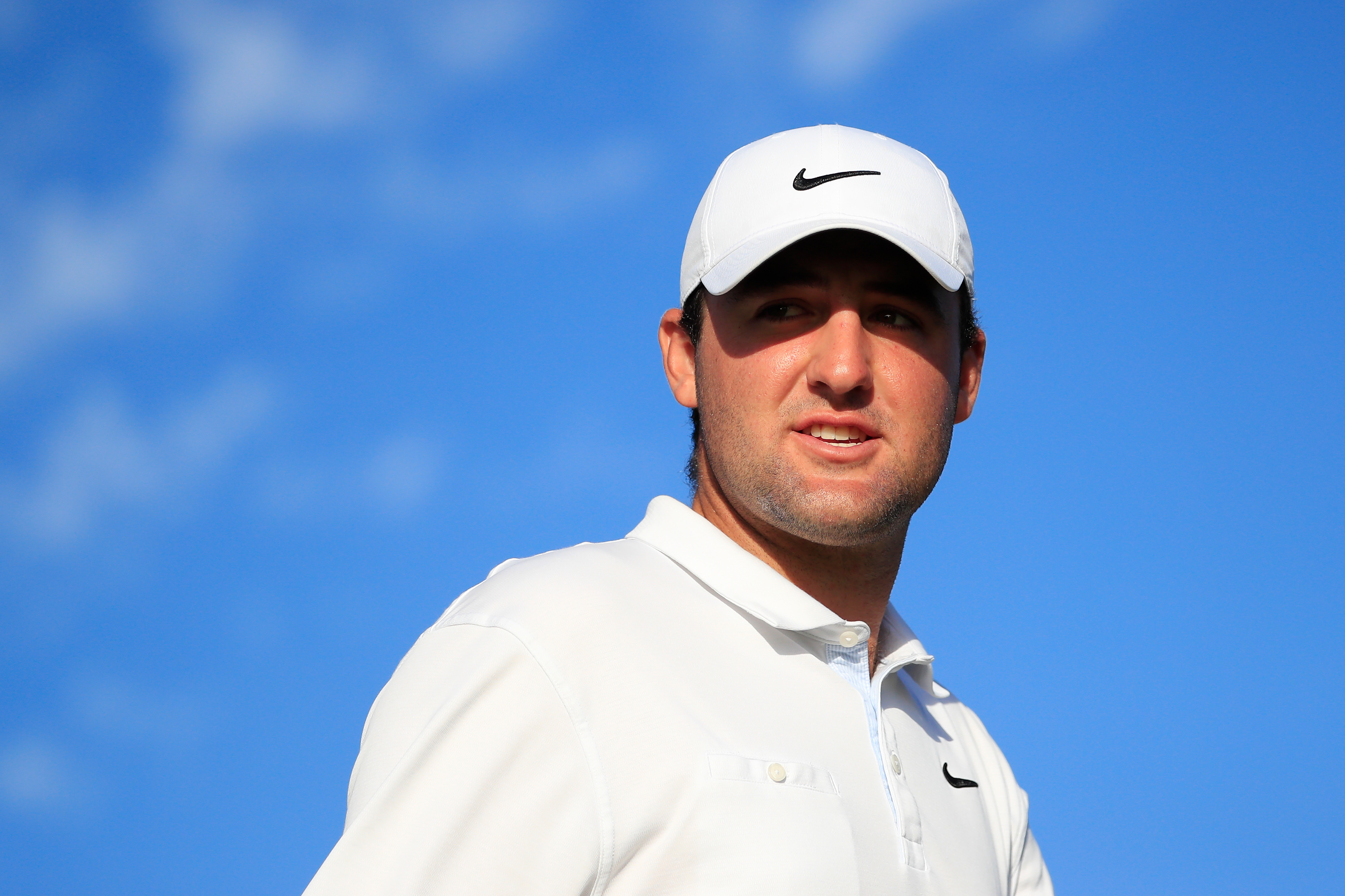 Scottie Scheffler as a young pro in 2019