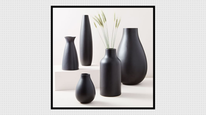 Black Vases