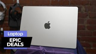 Apple Labor Day sales, MacBook Air M2 15 with brick wall background