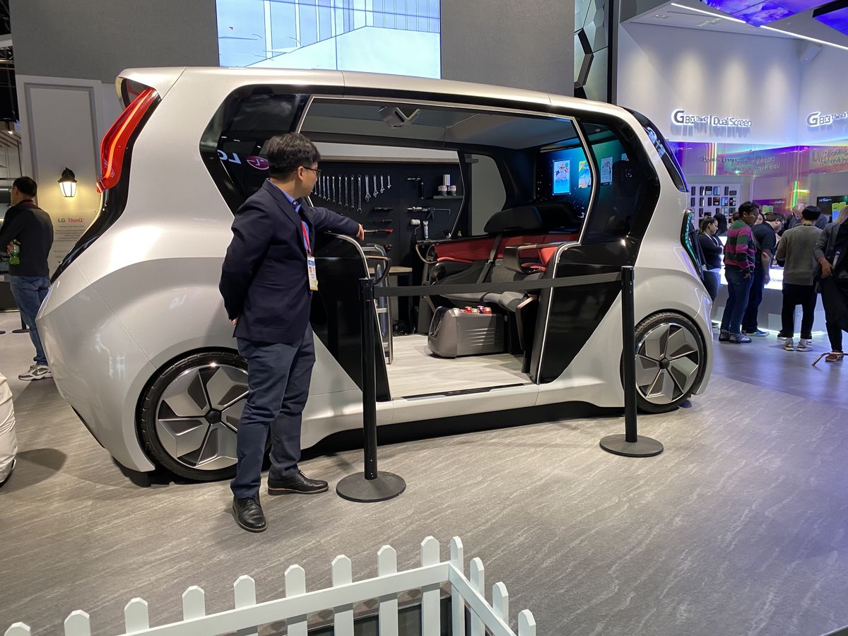 LG’s connected selfdriving car of 2030 is the coolest thing at CES