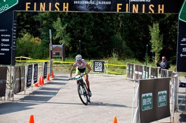 Ben Melt Swanepoel (Squirt Lube) winning the stage.