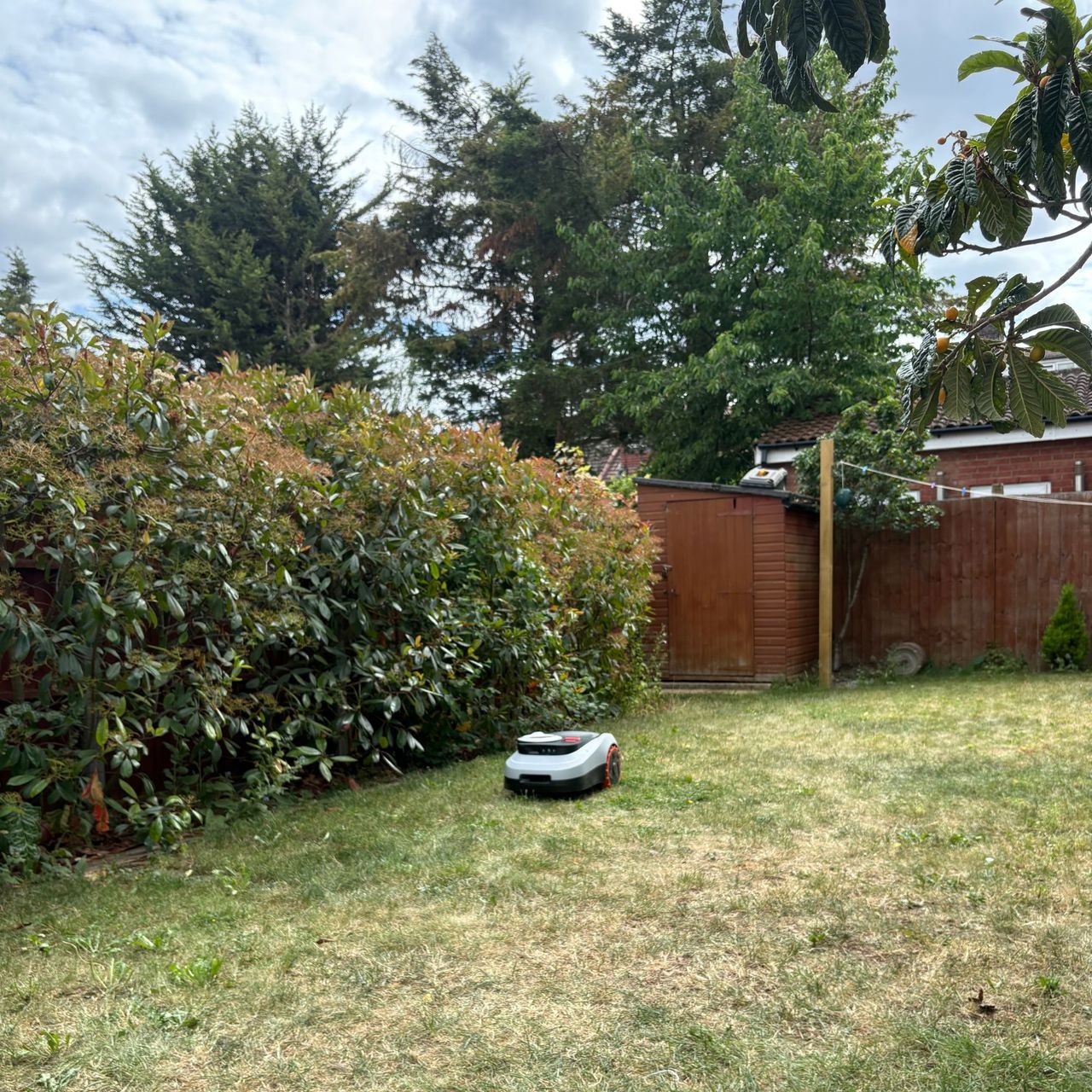 Segway Navimow i208 LiDAR Robot Lawn Mower mowing grass lawn