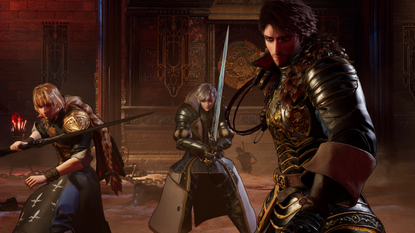 A screenshot from Bloodstained: The Scarlet Engagement