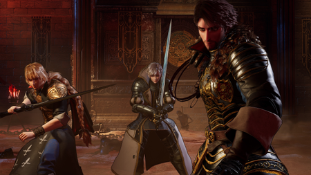 A screenshot from Bloodstained: The Scarlet Engagement