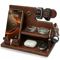 Teslyar  Wood Phone Docking Station