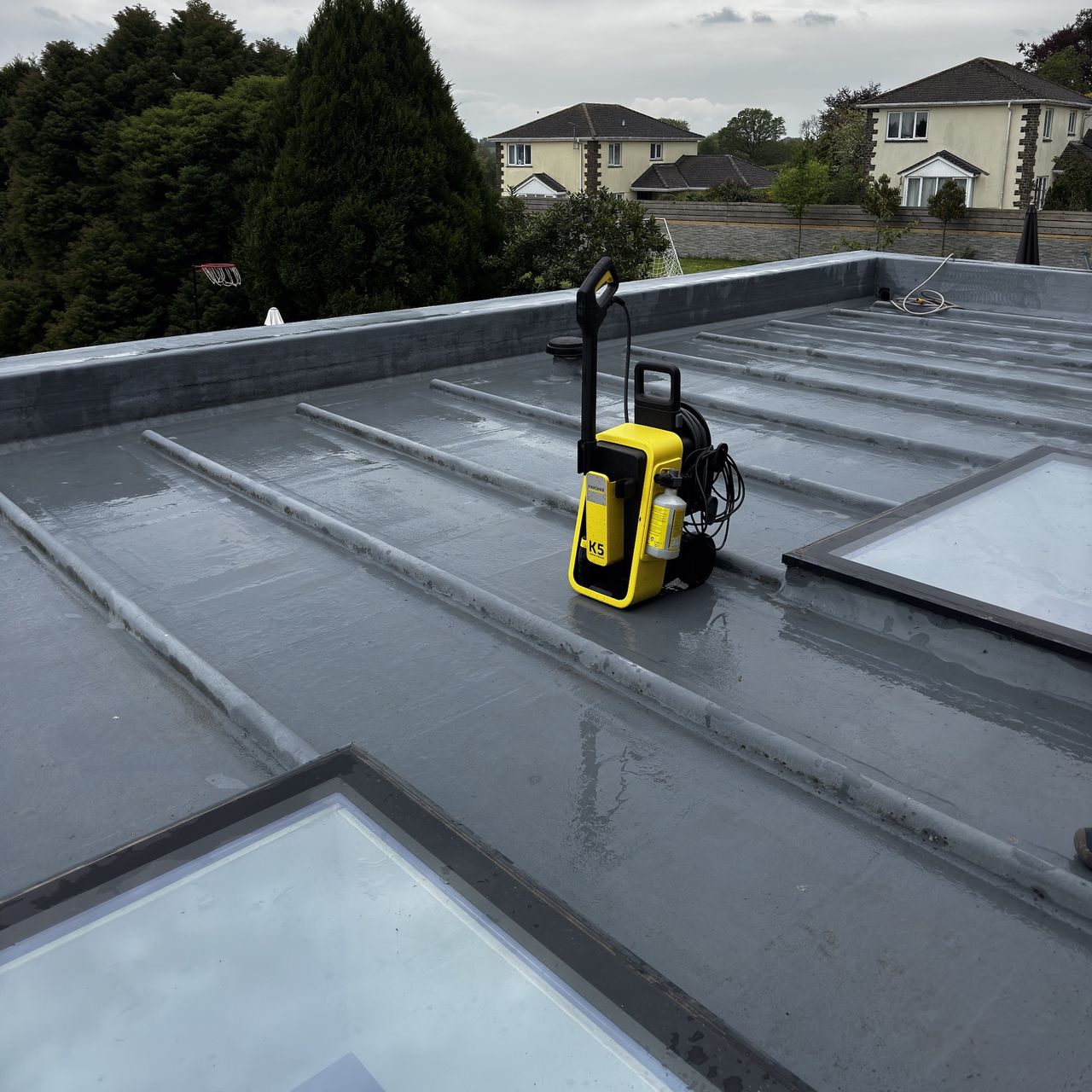 flat roof