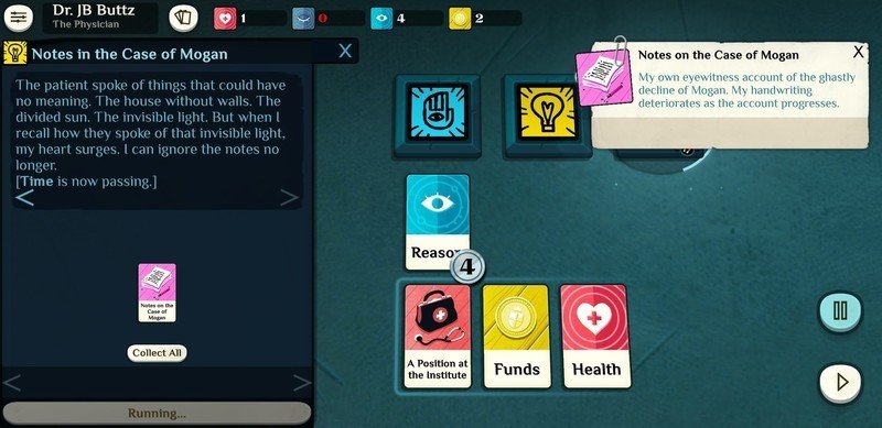 Cultist Simulator Notes