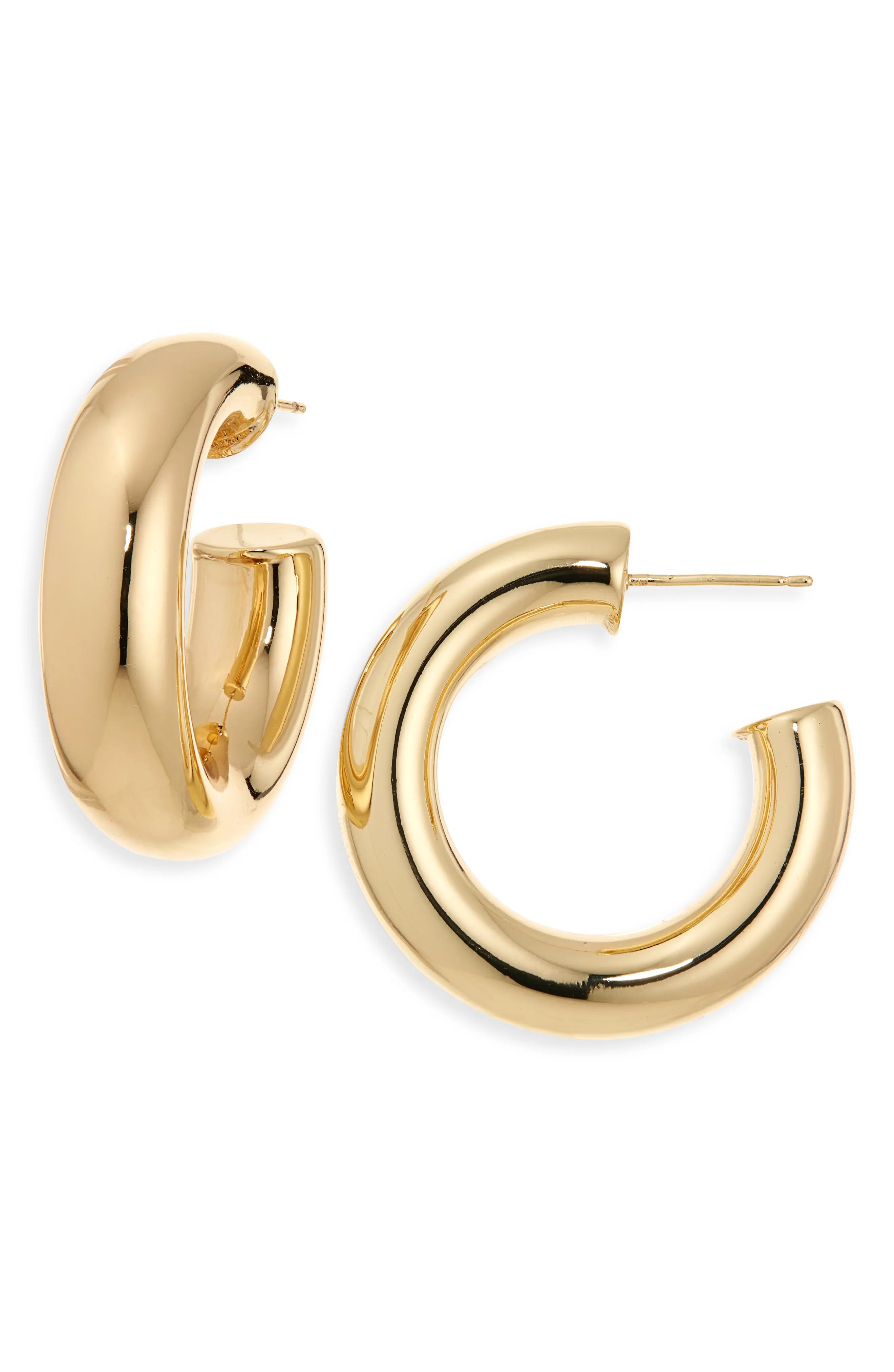 Nordstrom, Chunky Tube Hoop Earrings