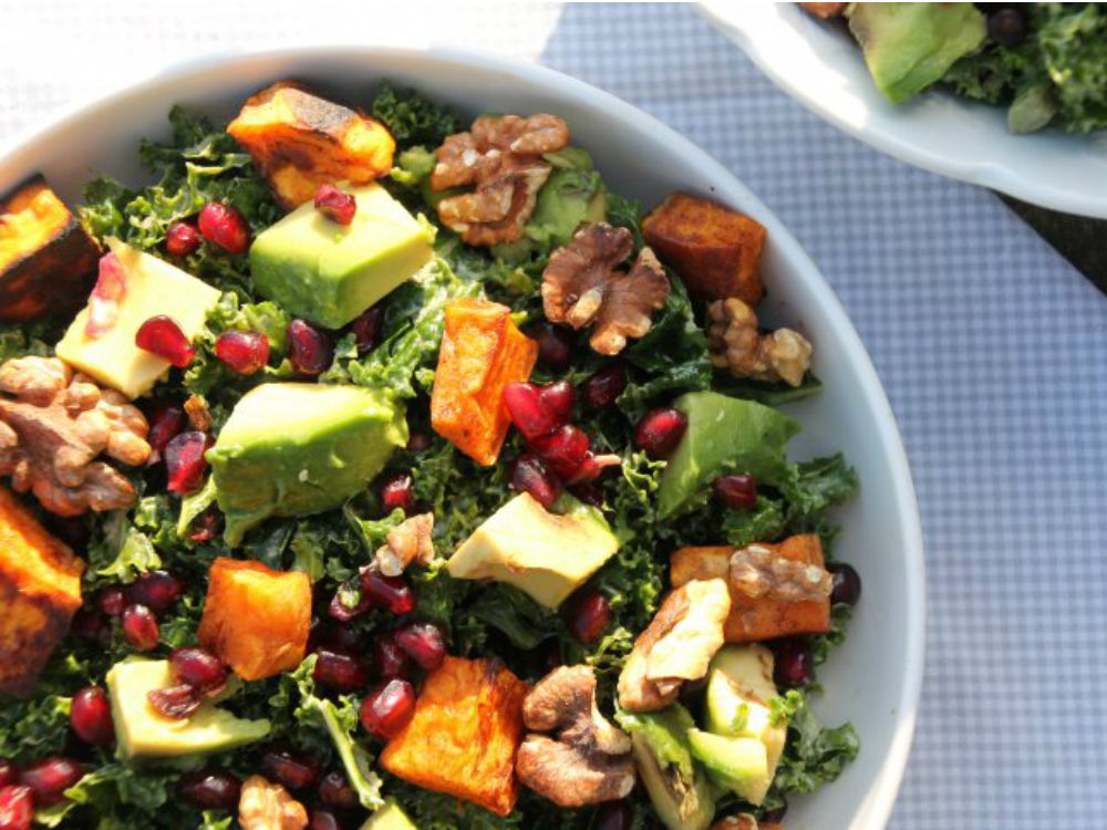 Naturally Sassy kale salad