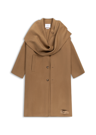 Ada Scarf-Detailed Coat