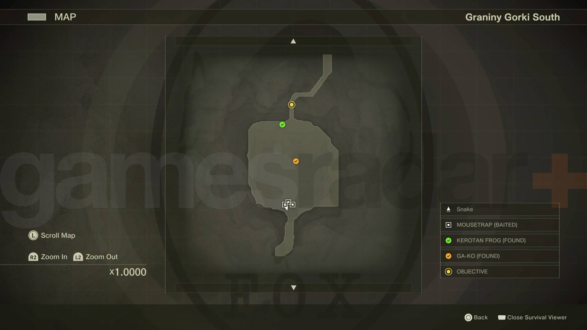 MGS Delta Tsuchinoko location Metal Gear Solid