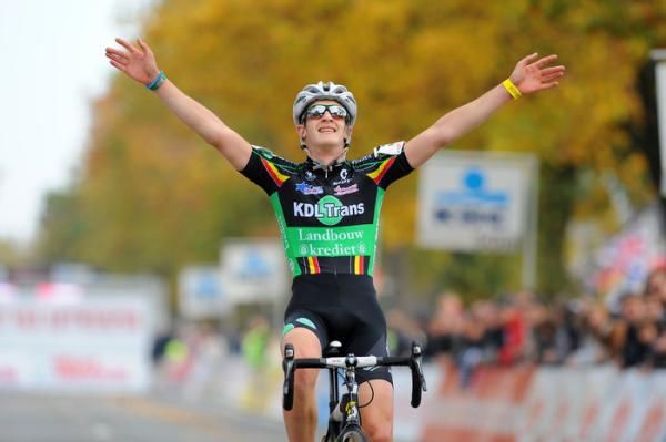 Koppenbergcross winner Yorben Van Tichelt (Landbouwkrediet KDL)