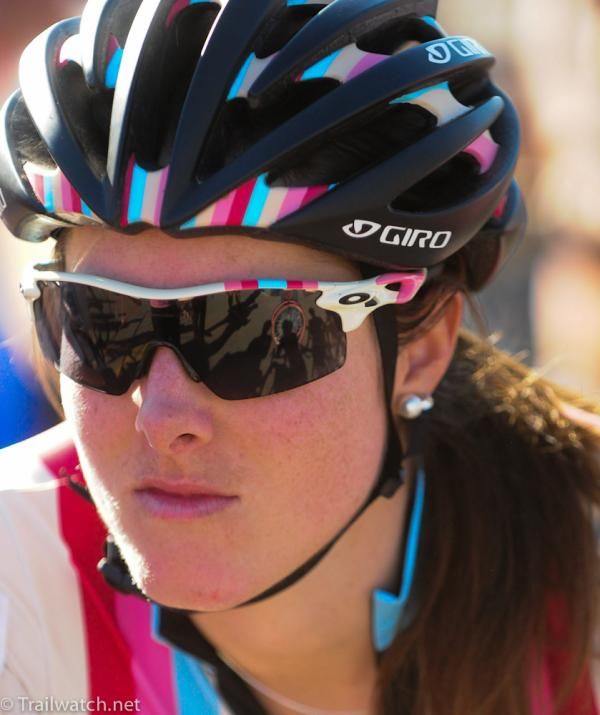 Gabby Day (Rapha Focus) on the front row