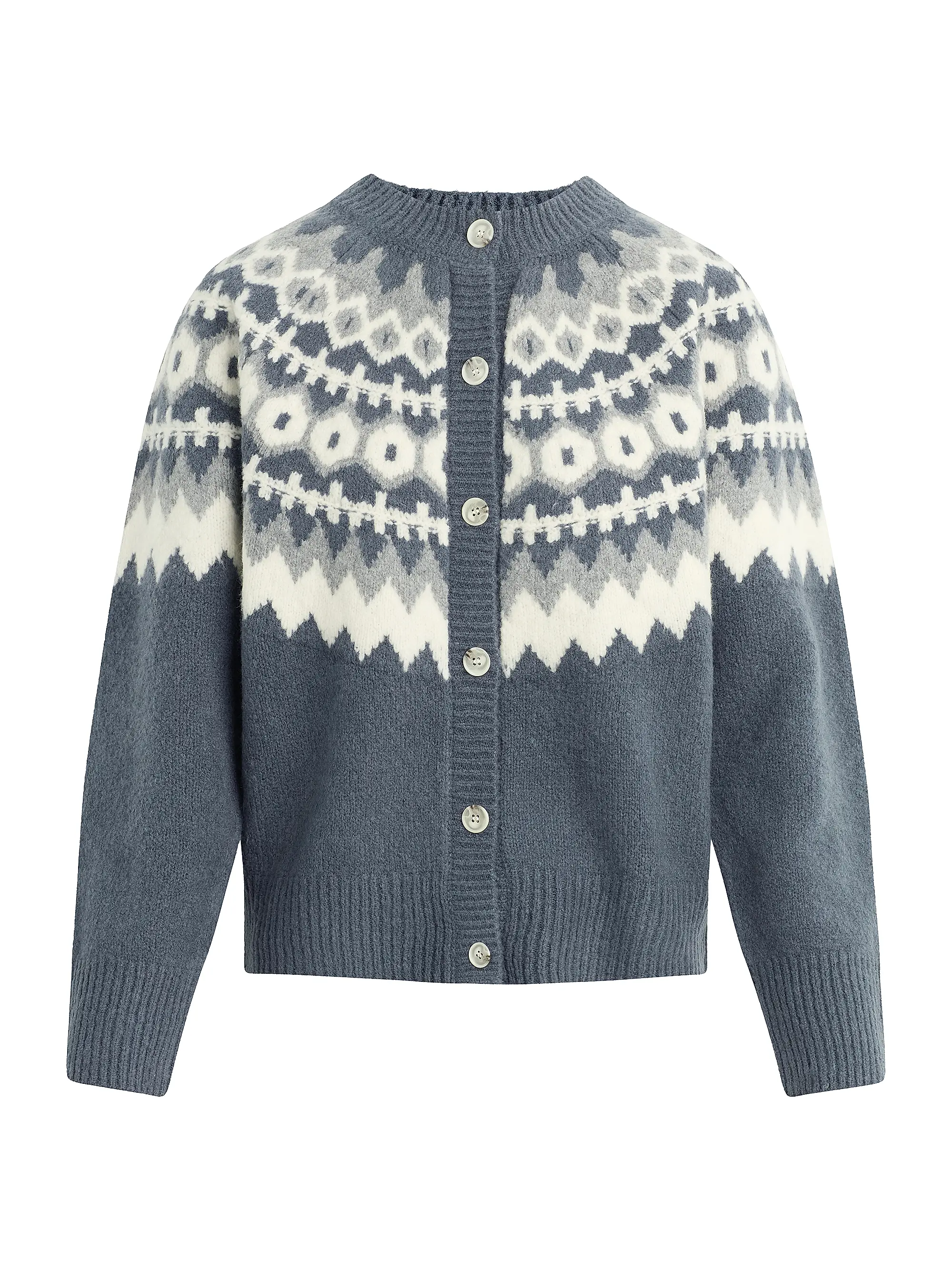 The Snowed in Fair Isle Cardigan
