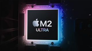 The Apple M2 Ultra logo