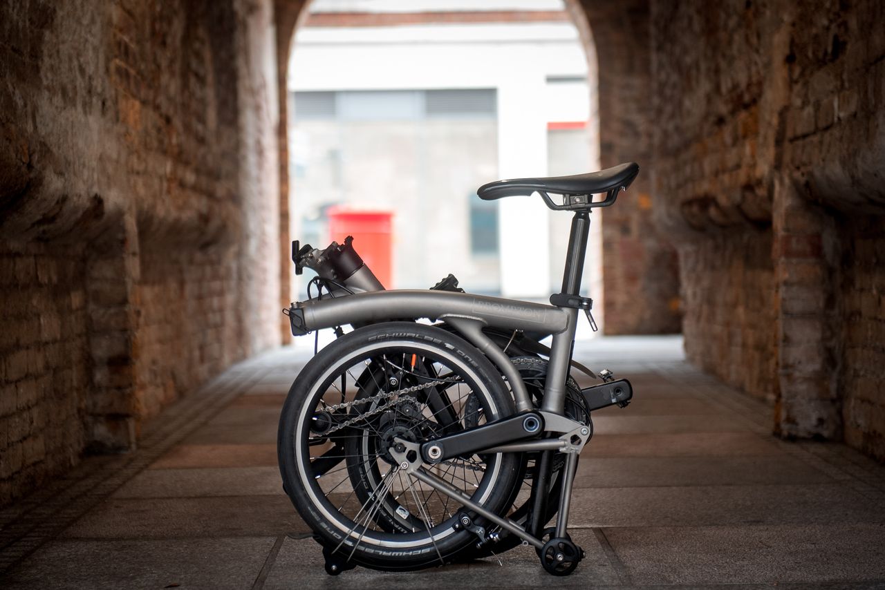 Brompton T-Line titanium