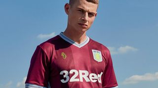 Aston Villa home kit 2018/19