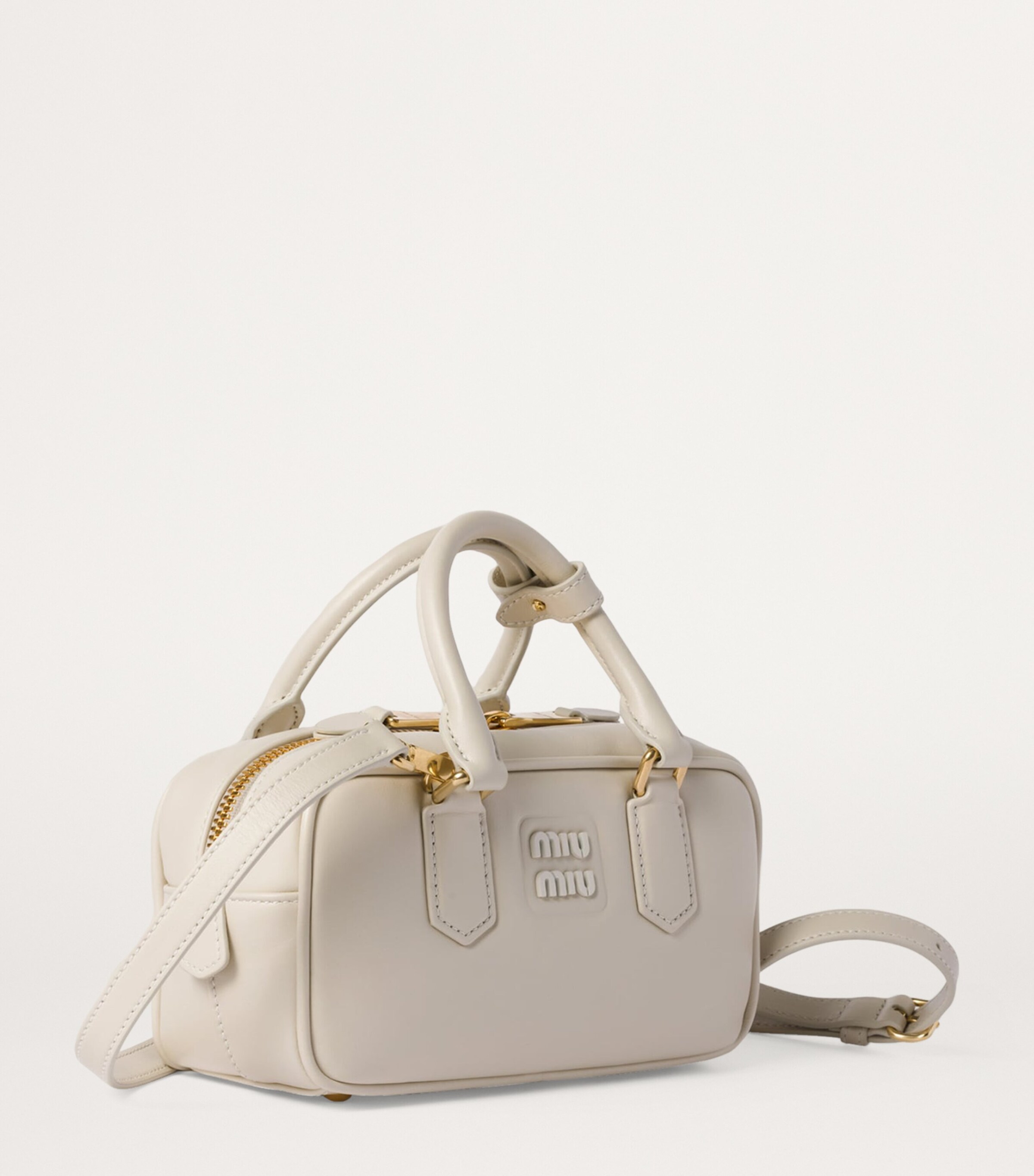 Miu Miu Leather Arcadie Top-Handle Bag