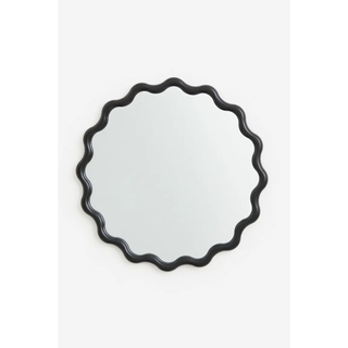 wall mirror with wavy edges