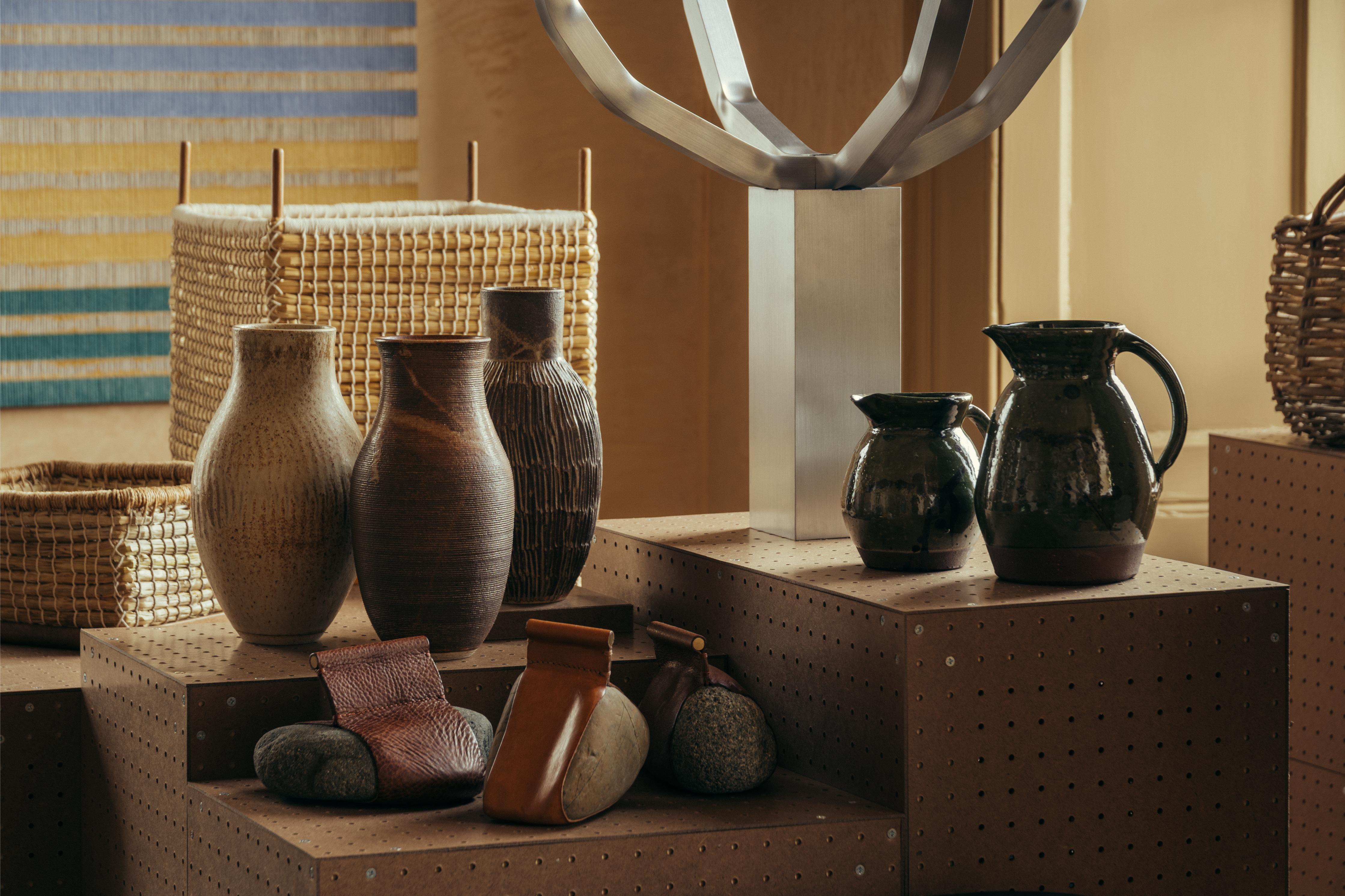 Crafted objects installed at Bard Scotland