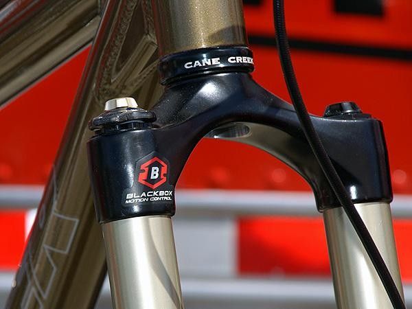 The top-end Reba World Cup is fitted with the BlackBox Motion Control damper.