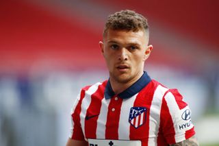 Kieran Trippier in action for Atletico Madrid in 2021