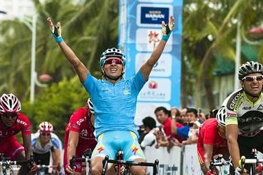 Astana's Valentin Iglinskiy will now go back-to-back in Tours of Hainan barring any mishaps in the final stage around Sanya tomorrow.