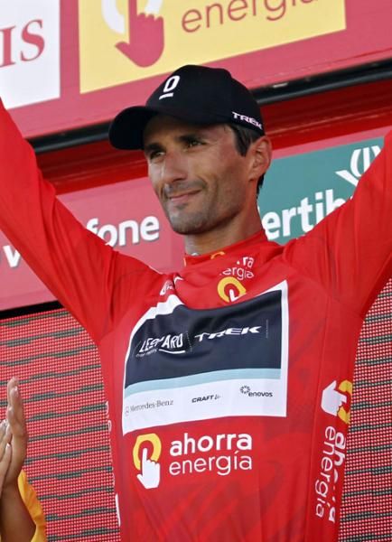 Daniele Bennati (Leopard Trek) celebrates at Playas de Orihuela.