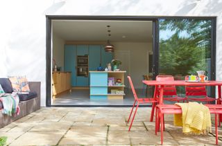 Taking on a major renovation project gave Clara and Liam the perfect opportunity to flex their design skills, resulting in this beautiful and bright modern kitchen